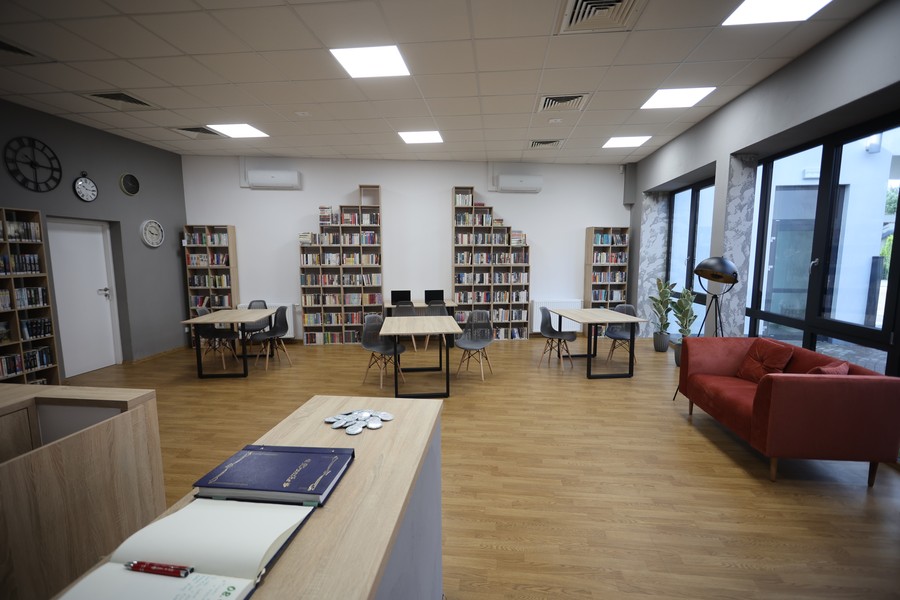 Otwarcie zmodernizowanej remizy w Złotorii, fot. Mikołaj Kuras dla UMWKP