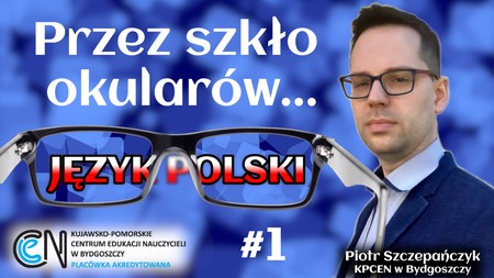 Przez szkło okularów - grafika