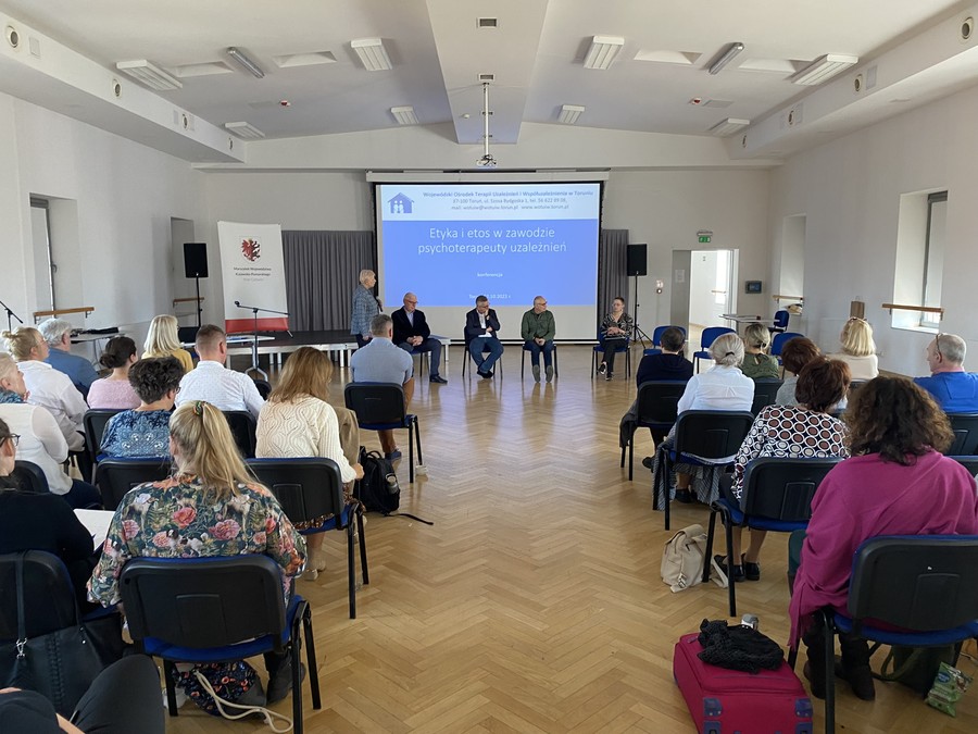 Konferencja „Etyka i etos w zawodzie psychoterapeuty uzależnień”, fot. Jan Tułaza