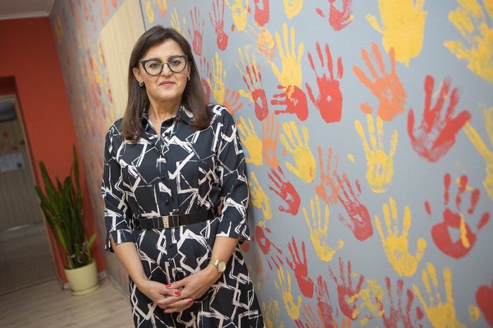 Joanna Topolewska, dyrektor Domu Dziecka w Rypinie, fot. Mikołaj Kuras dla UMWKP Joanna Topolewska, dyrektor Domu Dziecka w Rypinie, fot. Mikołaj Kuras dla UMWKP