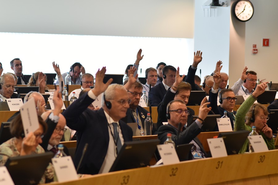 Posiedzenie Komisji NAT w Komitecie Regionów, fot. Mieszko Matusiak/UMWKP