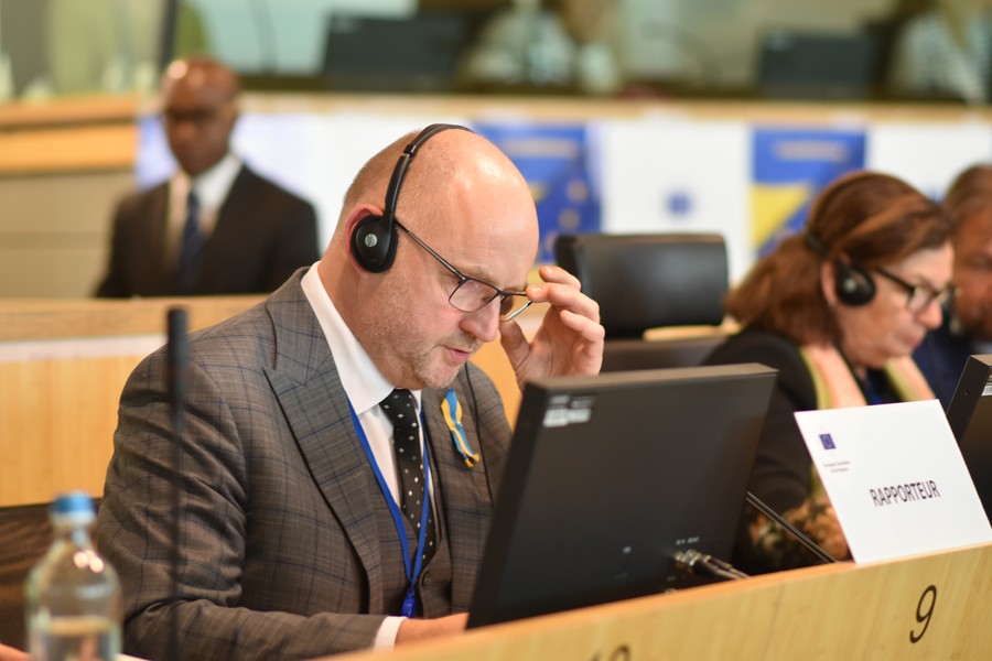 Posiedzenie komisji NAT w Komitecie Regionów, 5 października 2022, fot. Mieszko Matusiak/UMWKP