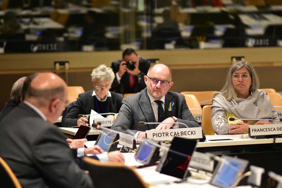 Konferencja „Zrównoważone wysiłki na rzecz budowy inkluzywnych, bezpiecznych i odpornych obszarów miejskich” w ONZ, fot. UMWKP