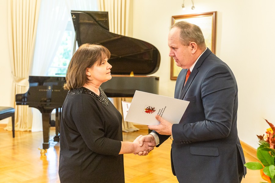 Wręczenie nagród z okazji Dnia Muzyki, fot. Szymon Zdziebło/tarantoga.pl dla UMWKP