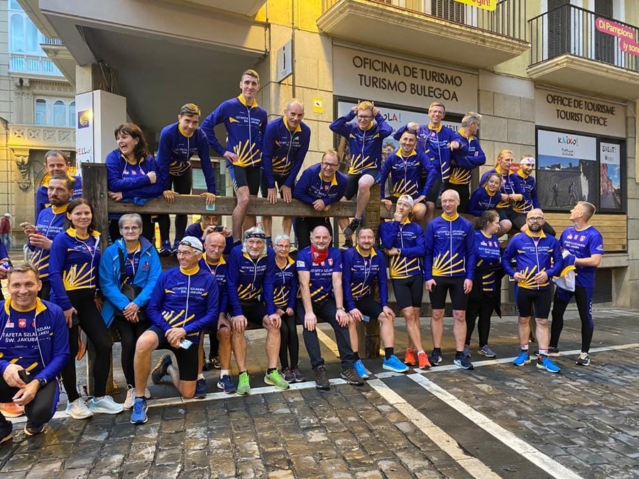 W Pampelunie, fot. www.runtosantiago.pl