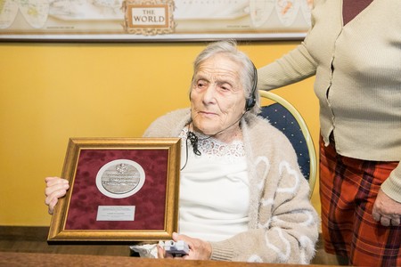 Leokadia Szczerpańska, fot. Andrzej Goiński dla UMWKP