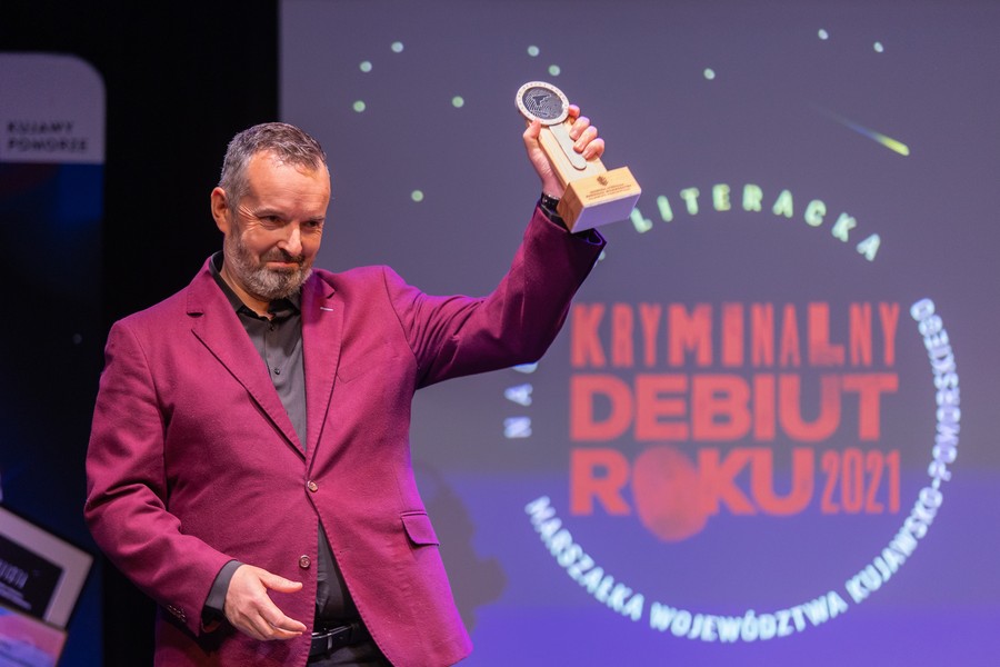 Kryminalny Debiut Roku 2021, fot. Mikołaj Kuras dla UMWKP