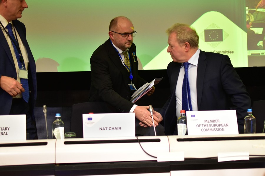 Debata nt. bezpieczeństwa żywnościowego w Komitecie Regionów, 30 listopada 2022, fot. Mieszko Matusiak/UMWKP