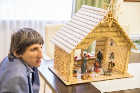 Wizyta Przemysława Kozłowskiego u marszałka, fot. Andrzej Goiński dla UMWKP