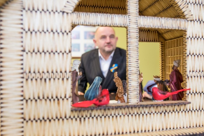 Wizyta Przemysława Kozłowskiego u marszałka, fot. Andrzej Goiński dla UMWKP