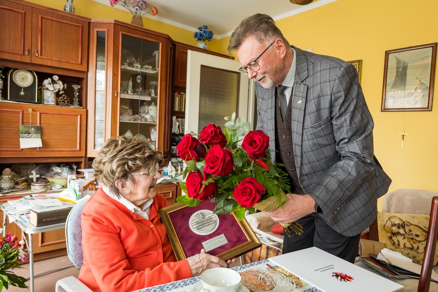 Unitas Durat dla Łucji Stańskiej, fot. Tomasz Czachorowski dla UMWKP