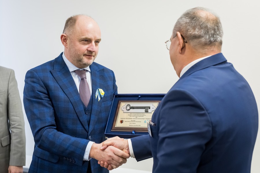 Zakończenie inwestycji w Centrum Pulmonologii, fot. Tomasz Czachorowski dla UMWKP