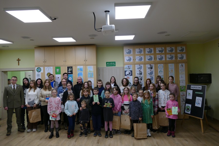 Uczestnicy konkursu na logo Fot. Archiwum KPK