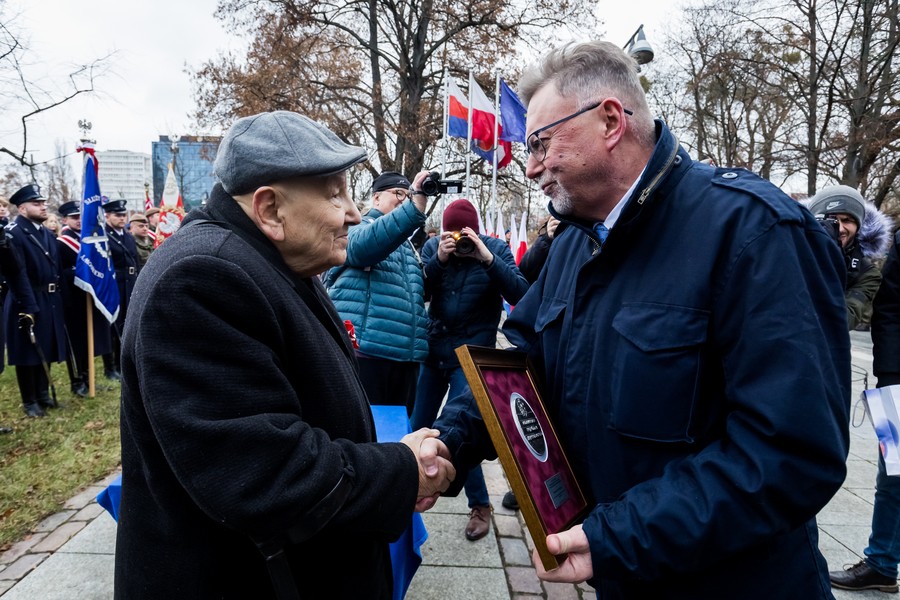 Bydgoskie obchody Narodowego Dnia Zwycięskiego Powstania Wielkopolskiego, fot. Tomasz Czachorowski dla UWMKP