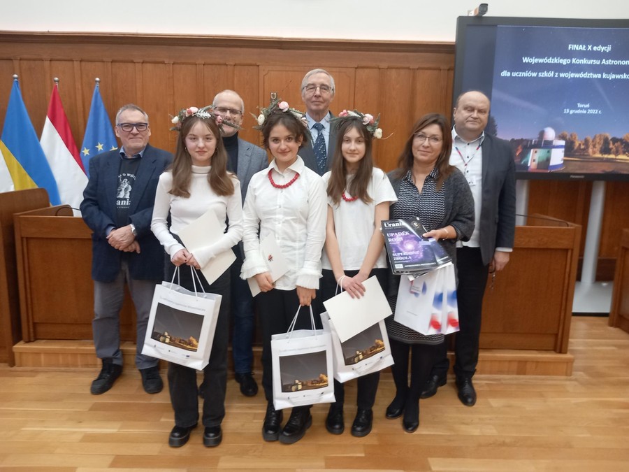 Finał X Wojewódzkiego Konkursu Astronomicznego, fot. Piotr Nadolny