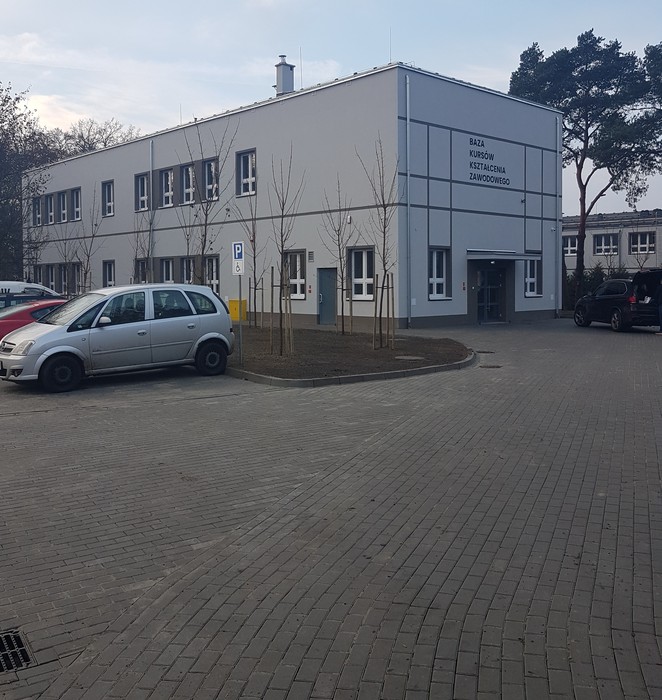Remont i rozbudowa budynku warsztatów kwalifikacyjnych kursów zawodowych, fot. Damian Więcławski