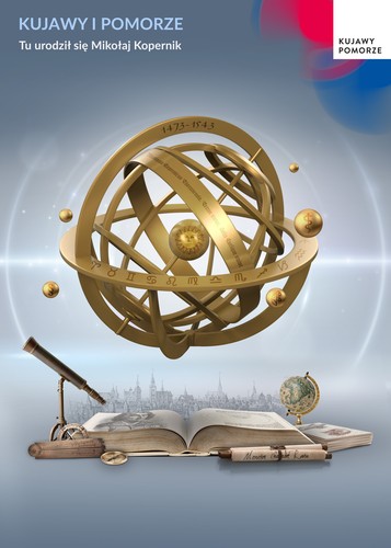 Grafika - Kujawy i Pomorze - Tu urodził się Mikołaj Kopernik
