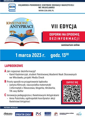 Odporni na dezinformację - plakat