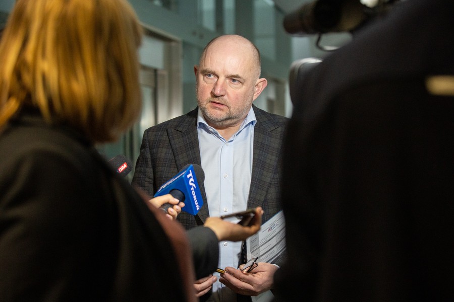 Posiedzenie Wojewódzkiej Rady Dialogu Społecznego, Toruń, 20 lutego 2023, fot. Mikołaj Kuras dla UMWKP