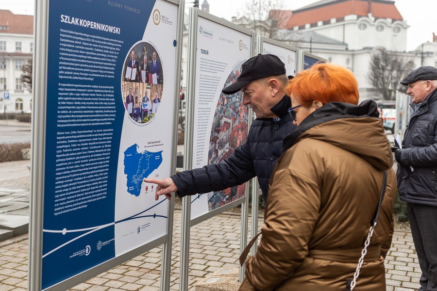 Otwarcie wystawy „Szlak Kopernikowski na Kujawach i Pomorzu”, fot. Szymon Zdziebło/tarantoga.pl dla UMWKP