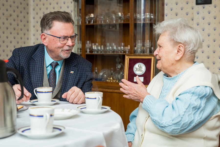 Setne urodziny Elżbiety Grzywacz, fot. Tomasz Czachorowski/eventphoto.com.pl dla UMWKP