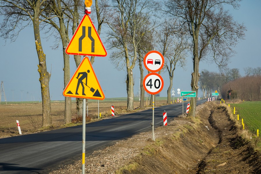 Modernizacja drogi wojewódzkiej nr 241, fot. Tomasz Czachorowski/eventphoto.com.pl dla UMWKP