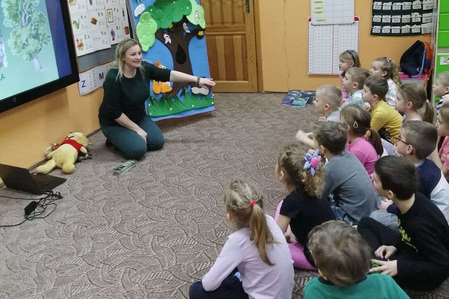 Zajęcia edukacyjne dla przdszkolaków przygotowane przez edukatorów Brodnickliego Parku Krajobrazowego, fot. Brodnicki Park Krajobrazowy