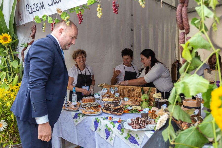 Dożynki 2021, fot. Szymon Zdziebło/tarantoga.pl dla UMWKP