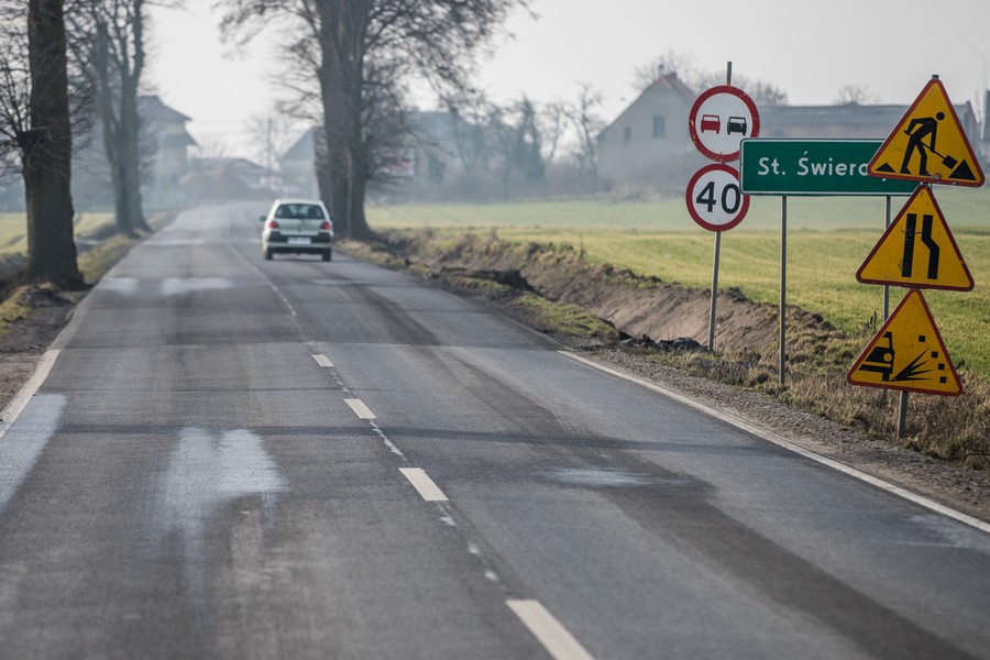 Modernizacja drogi wojewódzkiej nr 544, fot. Andrzej Goiński/UMWKP