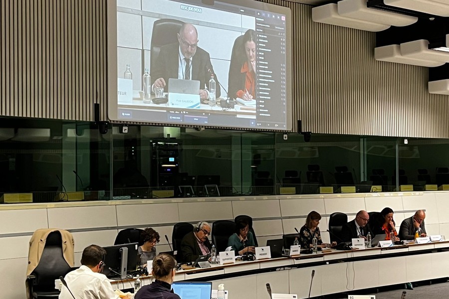 Ubóstwo wodne – wysłuchanie publiczne zorganizowane przez Europejski Komitet Ekonomiczno-Społeczny, fot. Mieszko Matusiak/UMWKP