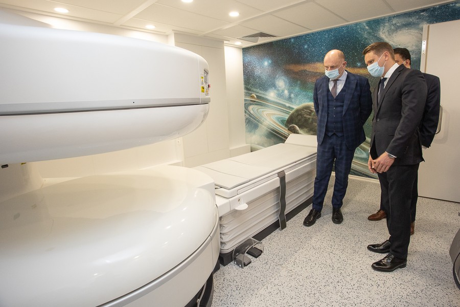 Uroczystość otwarcia pracowni rezonansowej w Aleksandrowie, fot. Mikołaj Kuras dla UMWKP