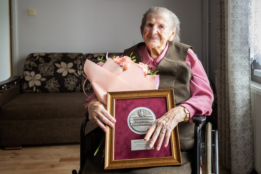 Bronisława Żuchowska, fot. Szymon Zdziebło/tarantoga.pl dla UMWKP