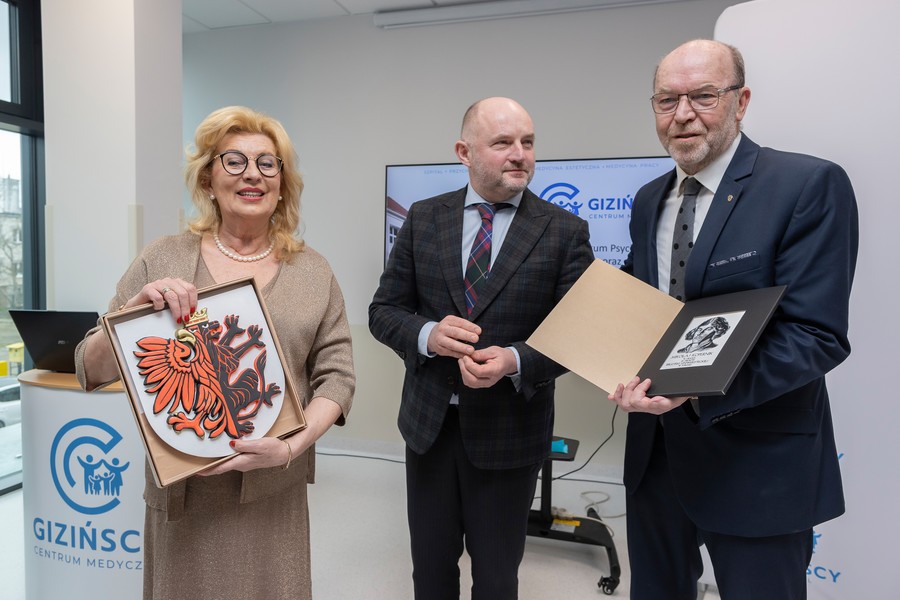 Otwarcie szpitala psychiatrycznego w Centrum Medycznym Gizińscy w Bydgoszczy, fot. Tomasz Czachorowski eventphoto.com.pl dla UMWKP