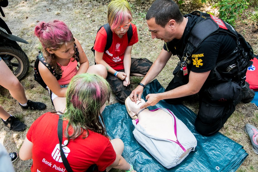 Warsztaty pierwszej pomocy, fot. Łukasz Piecyk dla UMWKP