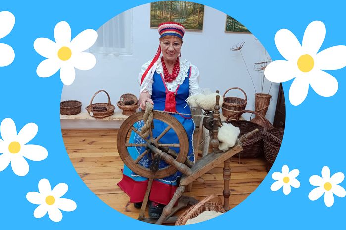 Spotkanie autorskie z Panią Krystyną Lewicką Ritter - fragment plakatu