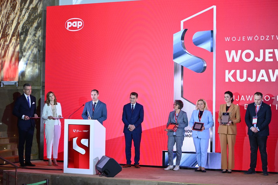 Gala wręczenia nagród w konkursie Innowacyjny Samorząd 2023, fot. Serwis Samorządowy PAP