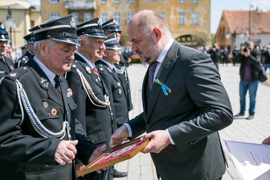 Święto strażaków w Kruszwicy, fot. Andrzej Goiński/UMWKP