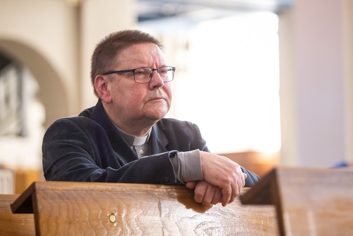 Ojciec Grzegorz Dobroczyński, fot. Szymon Zdziebło/tarantoga.pl dla UMWKP