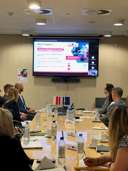 Spotkanie Lokalnej Grupy Interesariuszy projektu CARES (Interreg Europa), fot. Małgorzata Kruk-Szarszewska