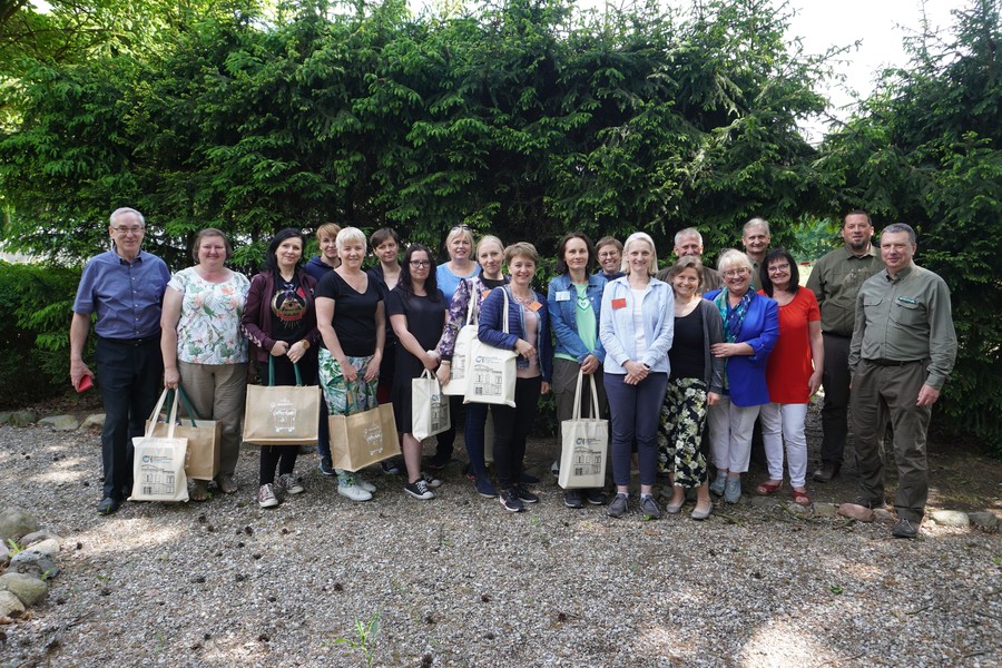 Uczestnicy projektów edukacyjnych Żabi Skok I Ul Na Kółkach, fot. Piotr Szczepańczyk