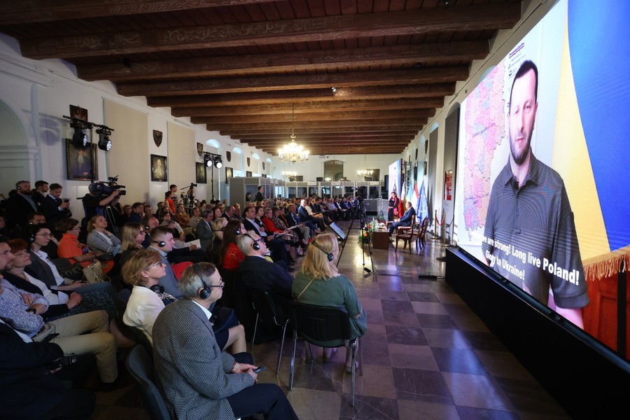 Drugi dzień posiedzenia wyjazdowej Komisji Zasobów Naturalnych NAT, fot. Mikołaj Kuras dla UMWKP