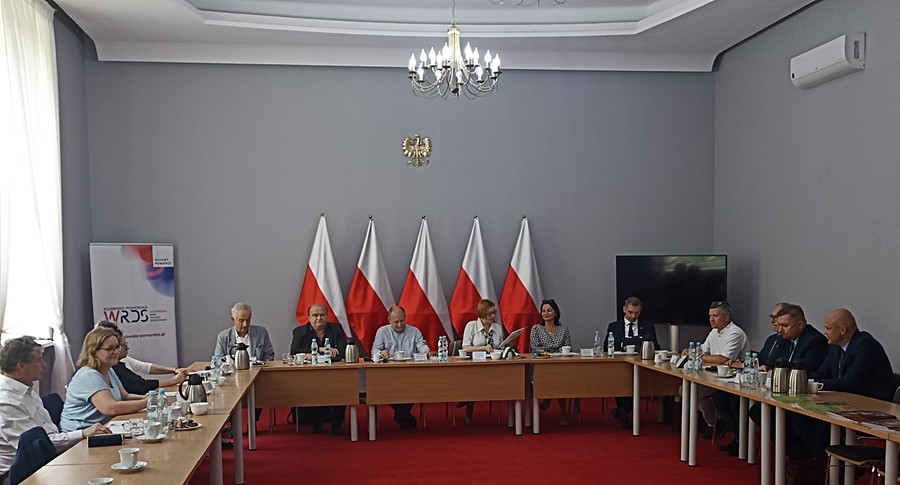 Uczestnicy posiedzenia Zespołu ds. edukacji, kultury i dziedzictwa narodowego przy KP WRDS podczas posiedzenia w dniu 27.06.2023 r.