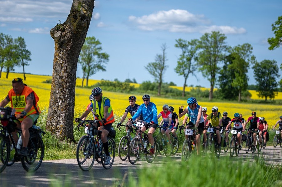 Rowerowa Sztafeta Kopernikowska, fot. UMWKP