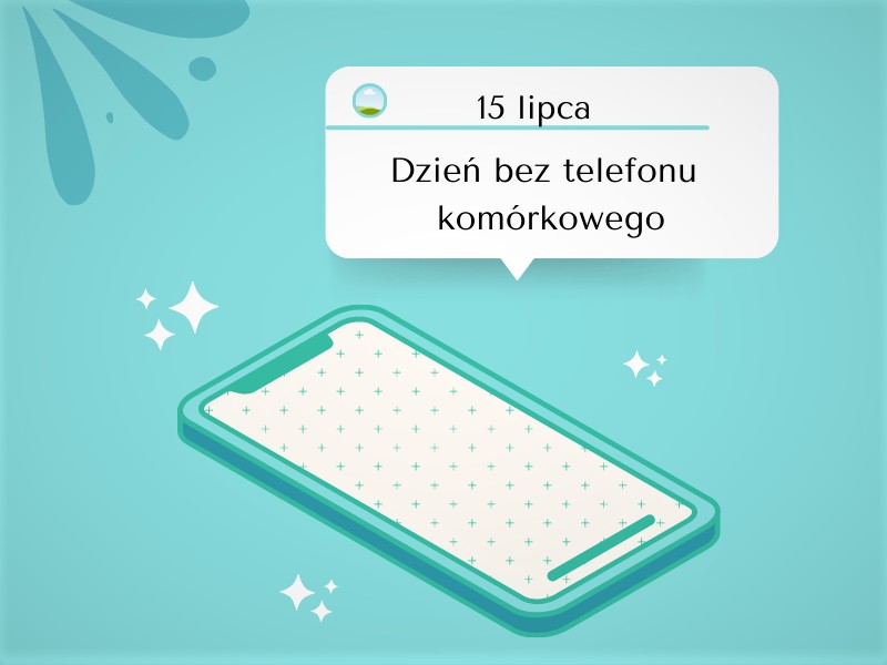 Grafika wykonana w programie CANVA - obrazek dekoracyjny