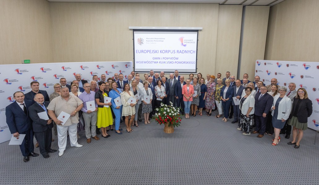 Spotkanie inauguracyjne Europejskiego Korpusu Radnych, fot. Mikołaj Kuras dla UMWKP