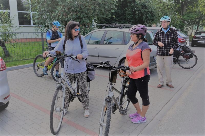 Uczestnicy przed rozpoczęciem wyprawy