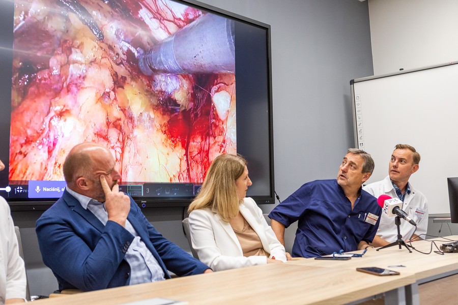 Konferencja prasowa w WSZ, fot. Szymon Zdziebło/tarantoga.pl dla UMWKP