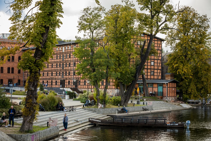 Bydgoskie Młyny Rothera na Wyspie Młyńskiej zmodernizowane z funduszy unjnych, fot. Tomasz Czachorowski, eventphoto.com.pl dla UMWKP