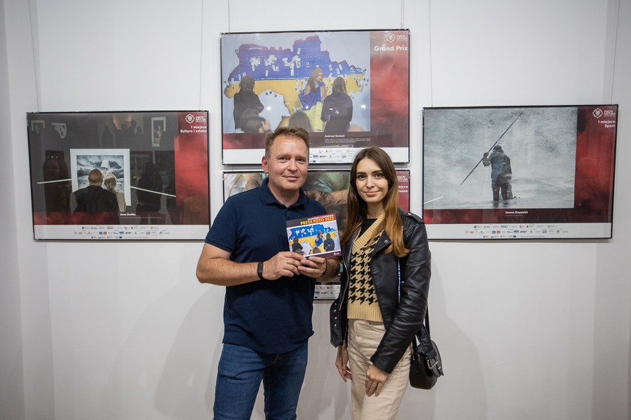 Bohater wywiadu z bohaterką nagrodzonego zdjęcia, fot. Mikołaj Kuras dla UMWKP