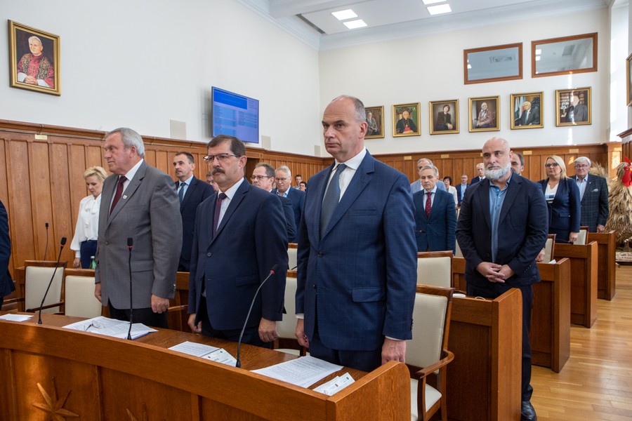 Sesja sejmiku województwa 25 września 2023, fot. Mikołaj Kuras dla UMWKP